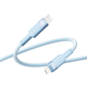 Кабель USB Ridea RC-CP43 ColorPro Type-C to Lightning 30W 1.2m Блакитний - зображення 5