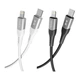 Кабель для зарядки USB Ridea RC-US42 UltraStrong Type-C to Lightning 30W (10V/3A) 1.2m Белый - изображение 2