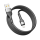Кабель для зарядки USB Ridea RC-XS51 X-Silicone USB/Lightning 12W (5V/2.4A) 2m Черный - изображение 3