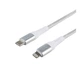 Кабель для зарядки USB Ridea RC-US42 UltraStrong Type-C to Lightning 30W (10V/3A) 1.2m Белый - изображение 8