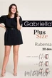 Колготки большого размера Gabriella Rubensa 20 den plus size 8/9 Natural - изображение 2