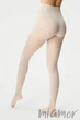 Колготки хлопковые ажурные GIULIA Tracery 90 model 2 3 Powder Puff (Молочный) - изображение 3