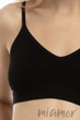 Бюстгальтер-топ бесшовный без косточек Julimex Bamboo Bralette XL Черный - изображение 2