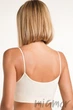 Топ бесшовный на тонких бретелях INSECRET BRA COMFORT ARCTIC WOLF L/XL Молочный - изображение 2