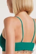 Бюстгальтер-Топ в рубчик GIULIA CAMI TOP RIB EMERALD S/M Бірюзовий - зображення 2