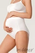 Трусики для вагітних безшовні InSecret Bella Slip Mama White L/XL Білі - зображення 4