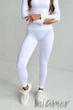 Легінси безшовні InSecret Leggings Basic 02 WHITE S/M Білі - зображення 1