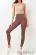 Легінси безшовні з подвійним Push Up ефектом GIULIA Leggings SPORT Shape DEEP TAUPE L/XL Тауп - зображення 6