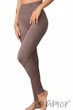 Легінси в рубчик з пуш-апом INSECRET Leggings RIBBED Push-Up Deep Taupe L/XL Тауп - зображення 1