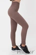 Легінси в рубчик з пуш-апом INSECRET Leggings RIBBED Push-Up Deep Taupe L/XL Тауп - зображення 4