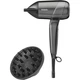 Фен для волос Babyliss Titanium Shine 1600Вт ионизация Темно-серый (D6200DE) - изображение 1