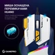 Ігрова дротова миша GamePro GM300BL USB з RGB-підсвічуванням 800–7200 dpi Blue-White GM300BL - зображення 7