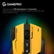 Ігрова дротова миша GamePro GM300BL USB с подсветкой 800–7200 dpi Yellow-Black (GM300Y) - зображення 7