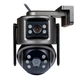 Беспроводная поворотная IP-камера GreenVision GV-201-IP-M-DOС30-30 SD 3 Mpx Wi-Fi управляемая Black - изображение 1