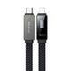 Кабель McDodo LED Display 36W Type-C to Lightning Data Cable 1.2m Black - изображение 1