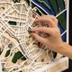 Декоративная 3D карта города Киев в рамке объемная карта размер 30x45см подарок для дома - изображение 6