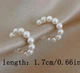 Кафы 2 единицы акриловые бусины jeweston Белый - изображение 5