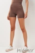 Шорты бесшовные с эффектом пуш-ап GIULIA Shorts Shape DEEP TAUPE S/M Тауп - изображение 5