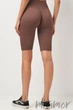 Велосипедки-шорты бесшовные в рубчик GIULIA TRACKS RIB SHAPE DEEP TAUPE L/XL Тауп - изображение 6
