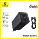 Мережевий зарядний пристрій Baseus 100W GaN6 Pro Quick Charger + кабель USB-C 100 W black - зображення 1