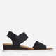 Жіночі сандалії Skechers Desert Kiss 31440-BLK 37 Чорні (191665324188) - зображення 1