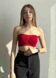 Топ-бандо VIDCHUY «Діва» червоний L/XL 15956 - изображение 1