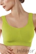Топ бесшовный на широких бретелях Giulia Tank top FRAGILE SPROUT S/M Салатовый - изображение 1