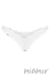 Стринги эротические с доступом Obsessive Arrowel White L/XL Белые - изображение 3