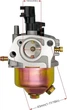 Карбюратор для генератора 2–3.5 кВт (168F/170F) — аналог HONDA GX160/GX200 с полным комплектом Арт8160 - изображение 3