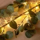 Гирлянда эвкалипт с подсветкой Hairui Eucalyptus 183 см, 96 LED, на батарейках - изображение 2