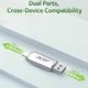 USB Flash Acer UT300 256GB Dual Drive USB-C & USB-A, Retail - изображение 7