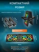 Дошка для віджимань Barfits Push Up Board 14 в 1 Складана платформа-тренажер для м'язів грудей спини та плечей Чорна - изображение 4
