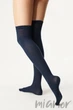 Високі Гольфи-Заколінки бавовняні Milena 0293.001 Classic cotton 37-41 Темно-сині - зображення 2