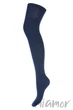 Високі Гольфи-Заколінки бавовняні Milena 0293.001 Classic cotton 37-41 Темно-сині - зображення 3