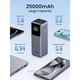 Батарея универсальная Ugreen 25000mAh 200W Nexode Smart Display (PB722 35525B) - изображение 6