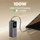 Батарея универсальная Ugreen 20000mAh 165W with Retractable Cable (PB726 55987B) - изображение 7