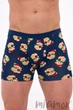Трусы-боксеры мужские новогодние с мишками Cornette 007/83 Teddy XL Синие - изображение 1