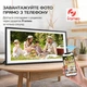 Цифровая фоторамка Frameo 10.1 дюймов 32Gb встроенной памяти с сенсорным управлением WiFi электронная рамка для фото подарка приложение FRAMEO сенсорный экран 1280x800 HD IPS интерактивный фотоальбом - изображение 3