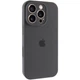 Чохол Silicone Case Full Camera Protective (AA) для Apple iPhone 16 Pro Max (6.9") Сірий / Dark Gray - зображення 1