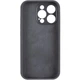 Чохол Silicone Case Full Camera Protective (AA) для Apple iPhone 16 Pro Max (6.9") Сірий / Dark Gray - зображення 4
