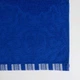 Набір махрових рушників з орнаментом 2шт GM Textile 50х90см, 70х140см 400г/м2 (Синій) - зображення 2