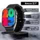 Смарт годинник Smart V9 PRO MAX з AMOLED дисплеєм 2.1", Bluetooth 5.2 з дзвінками, фітнес-трекер з пульсометром, тонометром та SpO2, 380 мАг, 2 ремінці в комплекті, розумні годинники для Android та iOS - зображення 1
