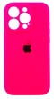 Чохол Silicone Case for iPhone 14 Pro Bright Pink (з захистом камери) - изображение 1