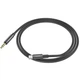 Кабель перехідник Hoco UPA19 Type-C to AUX mini Jack 3.5 mm 1 м, Black - зображення 2
