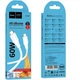 USB - Кабель HOCO X124 Type-C to Type-C (1 м), White - зображення 3
