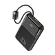 Зовнішній акумулятор WUW Y158 PD22.5W 10000mAh, Black - зображення 1