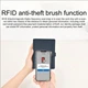 Сумка для паспорта Wiwu Ambassador RFID защита компактная из искусственной кожи для путешествий черная - изображение 6