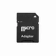 Карта памяти Veron microSDHC 8GB класс 10 для смартфонов фотоаппаратов быстрая запись данных с адаптером - изображение 2