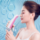 Вакуумный аппарат для лица Bubble Vacuum Blackhead Remover 4 насадки аккумуляторный Розовый для глубокой чистки пор и массажа кожи - изображение 2