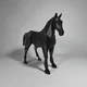 Елегантна фігура коня в стилі Low Poly — Скульптура кінь сучасний декор для дому та офісу L (10х28х23 см) - зображення 6